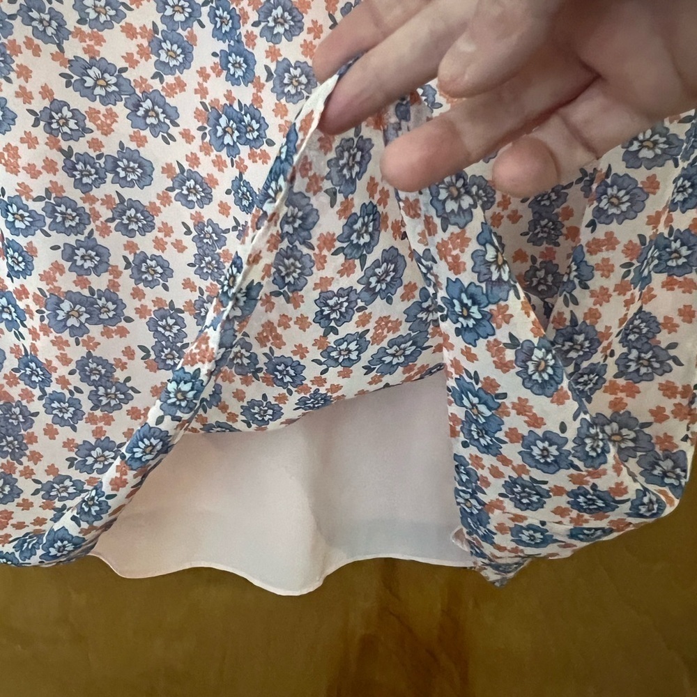 Rebecca Minkoff Floral Darcy Ruffle Dress M - Picture 5 of 8
